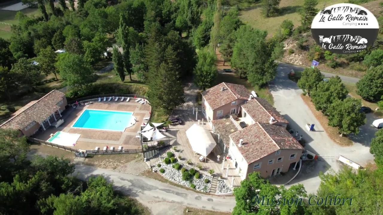 Camping Le Gallo Romain Barbieres 외부 사진