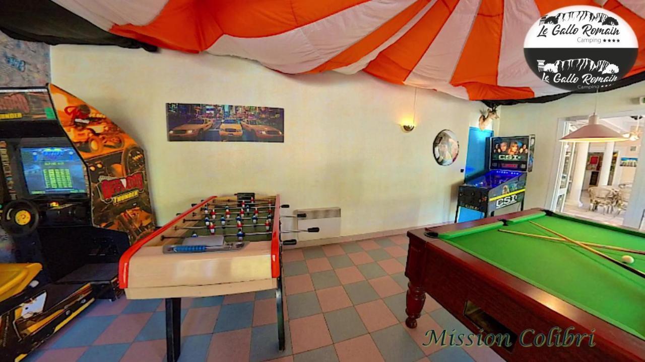 Camping Le Gallo Romain Barbieres 외부 사진