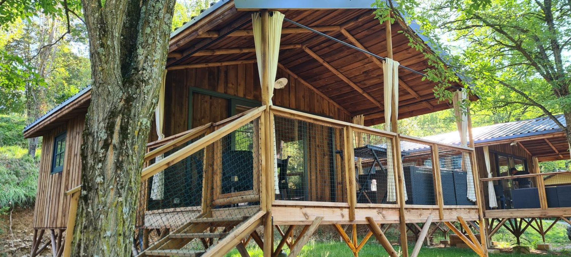 Camping Le Gallo Romain Barbieres 외부 사진
