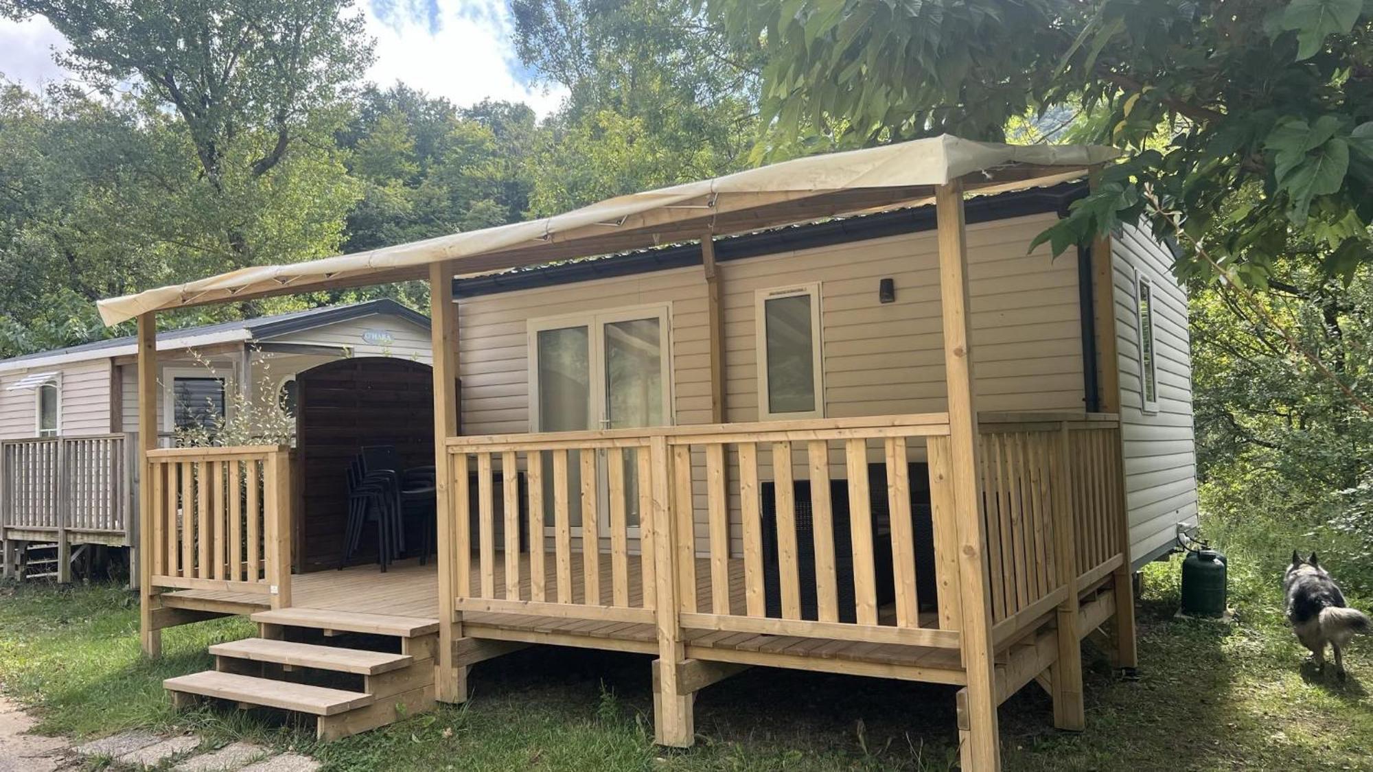 Camping Le Gallo Romain Barbieres 외부 사진